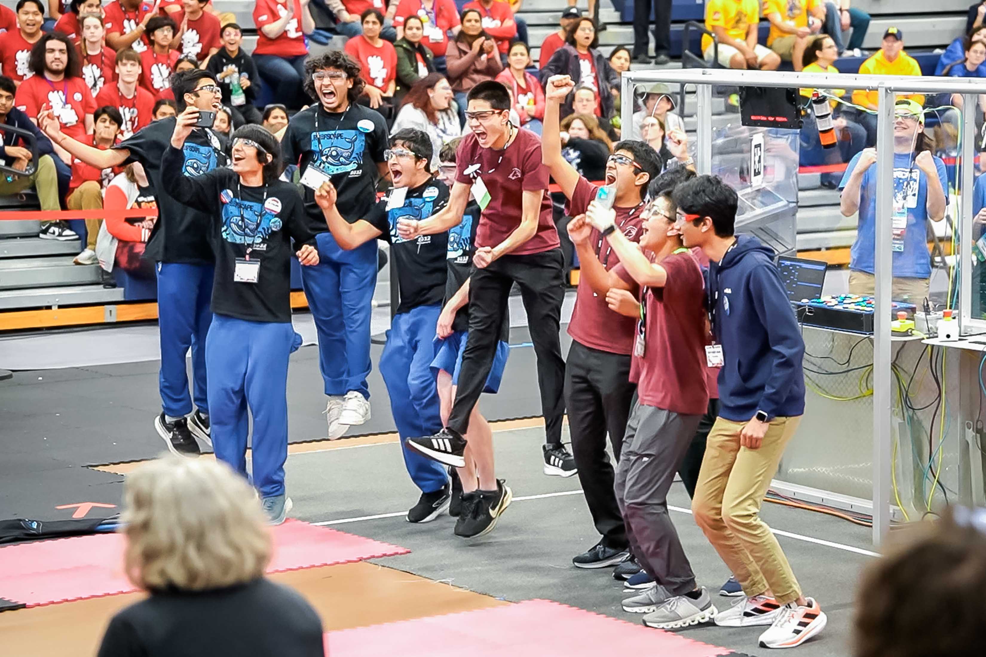 Robowhales team 9032 FRC team, Cary NC, Whirlpool Crescendo